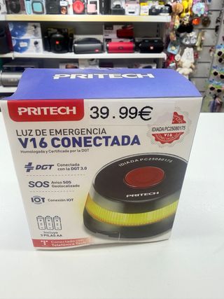 Luz de emergencia V16 conectada Pritech
