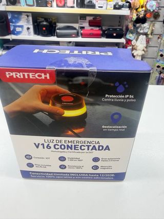 Luz de emergencia V16 conectada Pritech