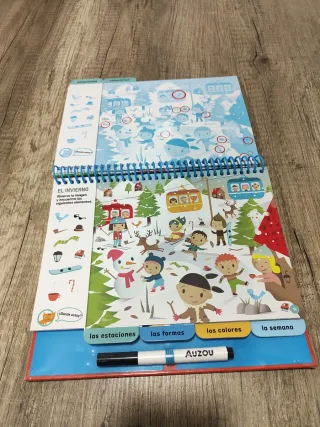 Libro Busca y encuentra, la escuela infantil.