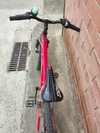 Bicicleta infantil roja WRC 20''