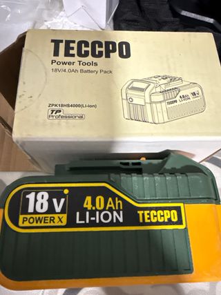 Batería TECCPO 18V 4.0Ah Li-ion