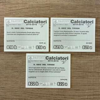 Figurine Calciatori Panini 2015/2016 Lanciano