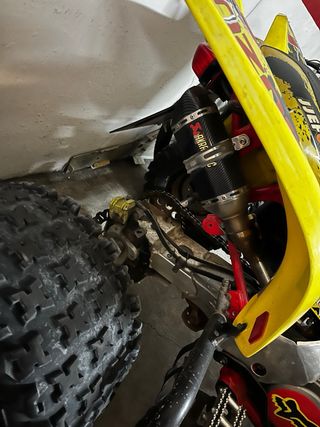 Suzuki LTZ 400 Quad Amarillo