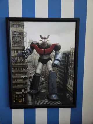 Lámina Mazinger Z enmarcada