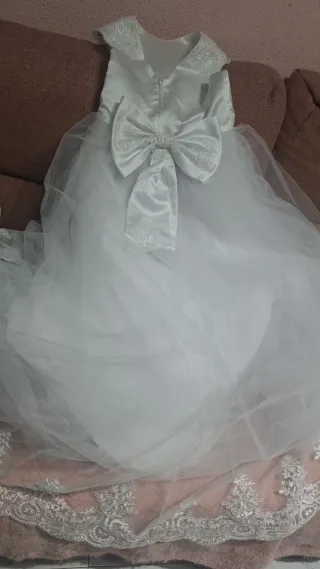 Vestido de Comunión Blanco Nuevo
