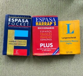 OFERTA! Diccionarios inglés/francés
