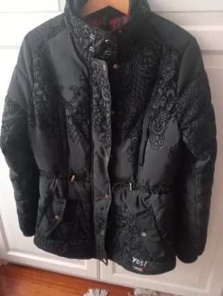 Plumífero Desigual Negro