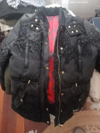 Plumífero Desigual Negro