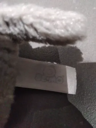 Peluche Elefante Gris Suave