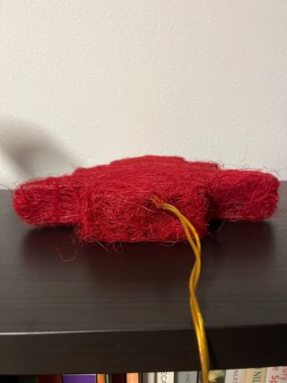 Árbol de Navidad Rojo con Luces