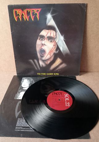 VINILOS CANNIBAL CORPSE, DEATH, MORGOTH, CANCER