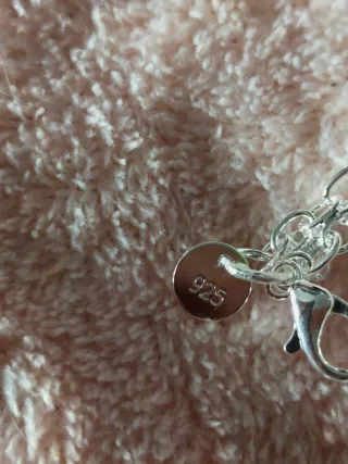 Pulsera Plata 925 Corazones