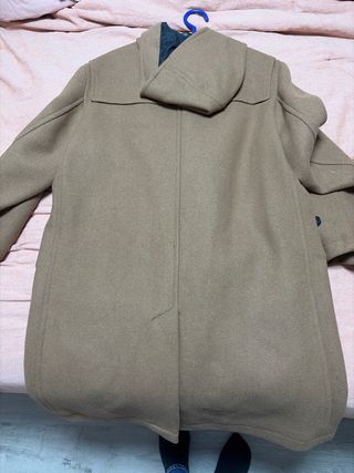 Abrigo Mango Talla L Marrón