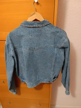 Chaqueta Vaquera Corta Floral