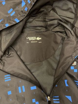 Tuta Lacoste uomo nera e blu