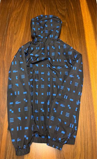 Tuta Lacoste uomo nera e blu