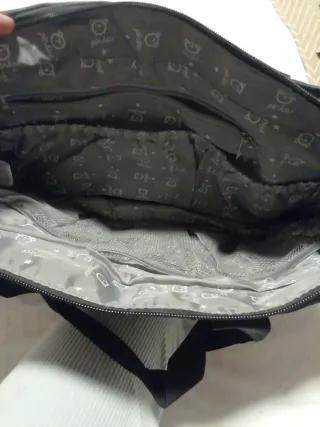 Bolsa carro gemelar gris