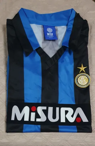 Maglia Calcio Vintage Inter Misura