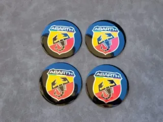 4 Emblemas Abarth para Tapabujes Centro de Llantas