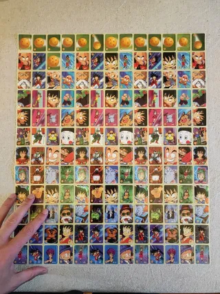 Lámina Chicles Dragón Ball