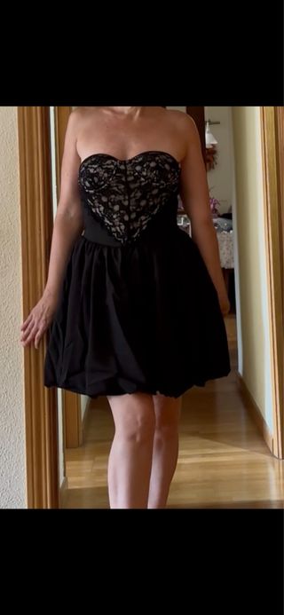 Vestido de fiesta negro