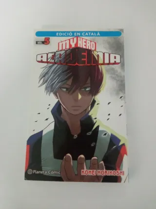 Mangas My Hero Academia 5 premeros tomos