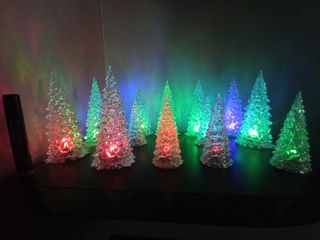 Lotto 15 Alberi Luminosi Natalizi