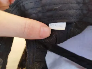 Cappellino basket invernale nero/marrone scuro