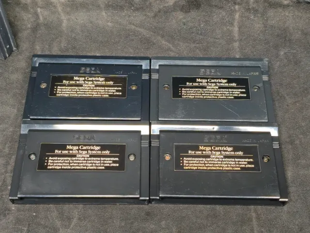 Lote de Jogos Master System SEGA