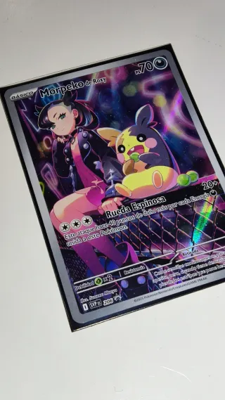 Carta Pokémon Morpeko de Roxy PS 70