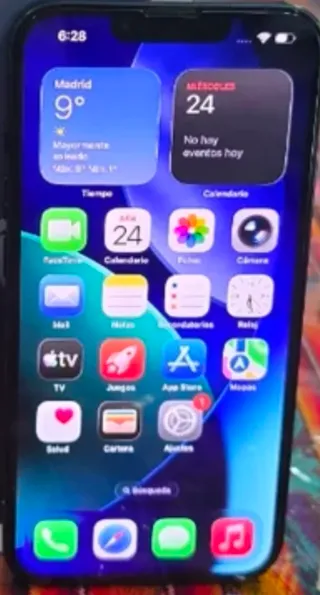 iPhone 12 Pro Max 85% Batería blanco, con caja.