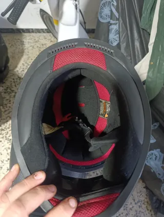 Casco LS2 con diseño de payaso