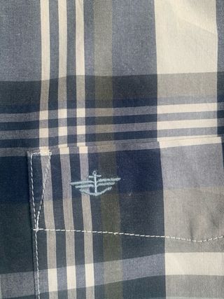 Camisa de cuadros Dockers Slim Fit Talla XXL