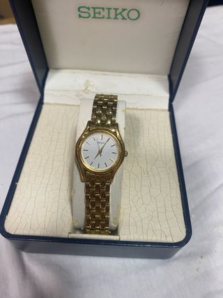 Reloj Seiko SJB02P5 Oro y Plata