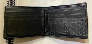 Cartera Montblanc Cuero Marrón/Negro, cosida mano