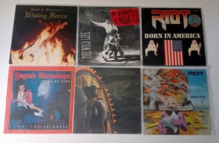 VINILOS ORIGINALES HARD ROCK / HEAVY METAL