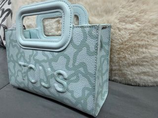 Bolso Tous azul/verde