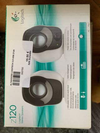 Altavoces Logitech Z120 USB