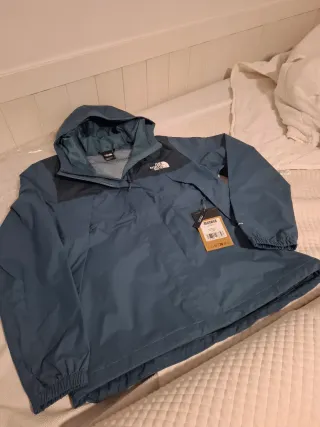 Chubasquero The North Face Mujer Azul/Verde