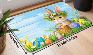 Tappeto Zerbino Pasqua Coniglietto 60x40