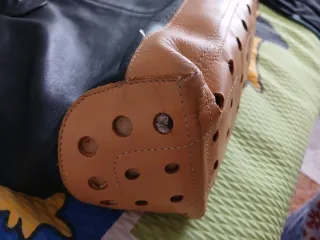 Borsa Tod's in pelle nera e beige