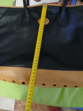 Borsa Tod's in pelle nera e beige