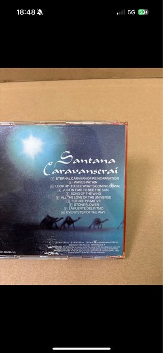 Santana Caravanserai CD