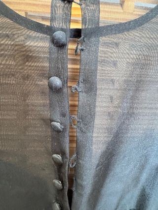 Vestido Negro Fiesta Talla 48