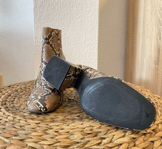 Botines Stradivarius Piel Serpiente