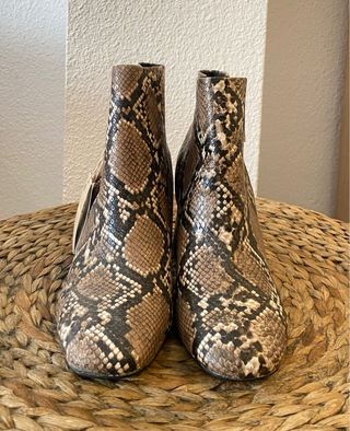 Botines Stradivarius Piel Serpiente