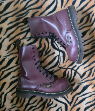 Botas militares punta de hierro