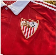 Camiseta Sevilla Adidas Roja Talla M