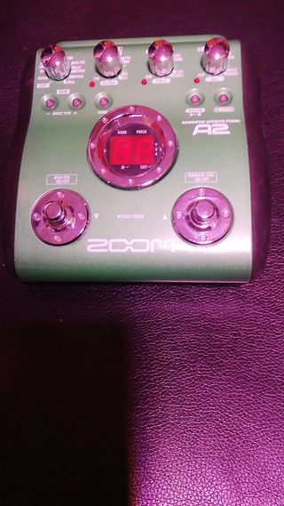 Pedalera Zoom A2 Acústica