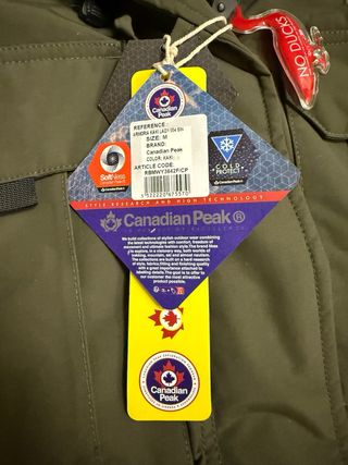 Parka Canadian Peak verde